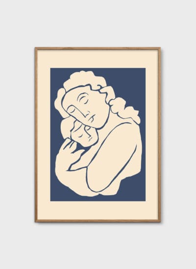 Woman with Child by By Garmi