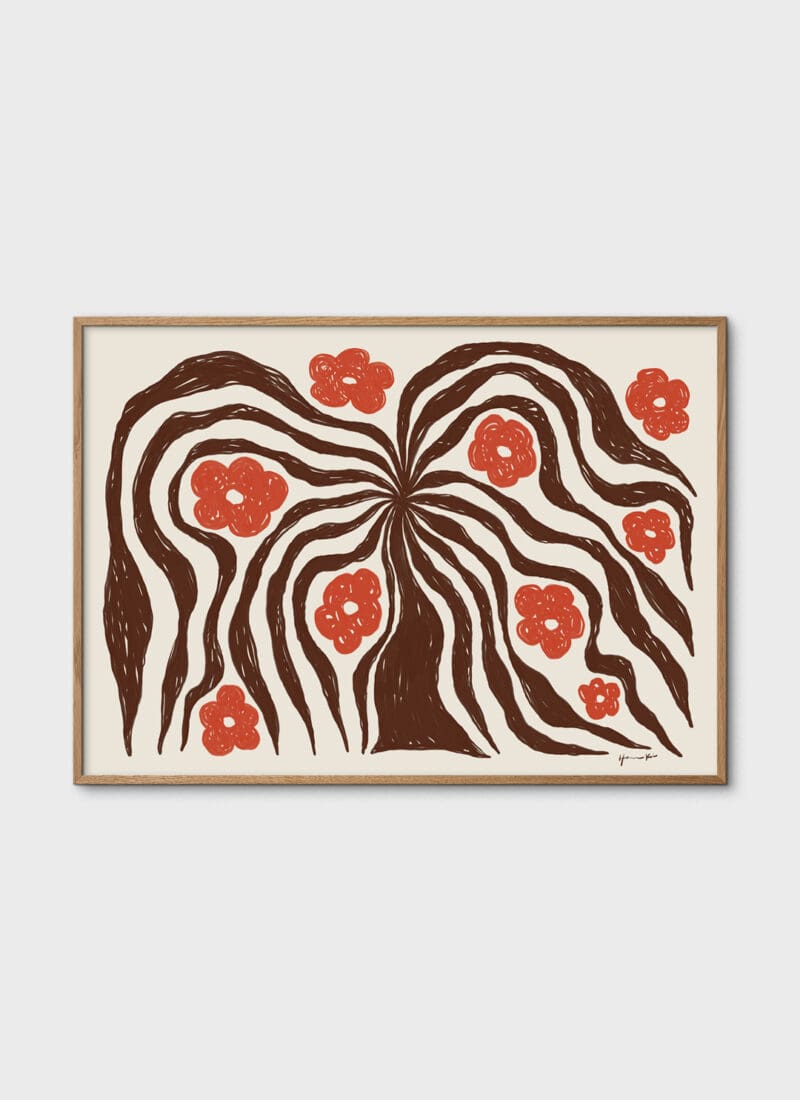 Hanna KL, 'Flux' exclusive art print for The Poster Club