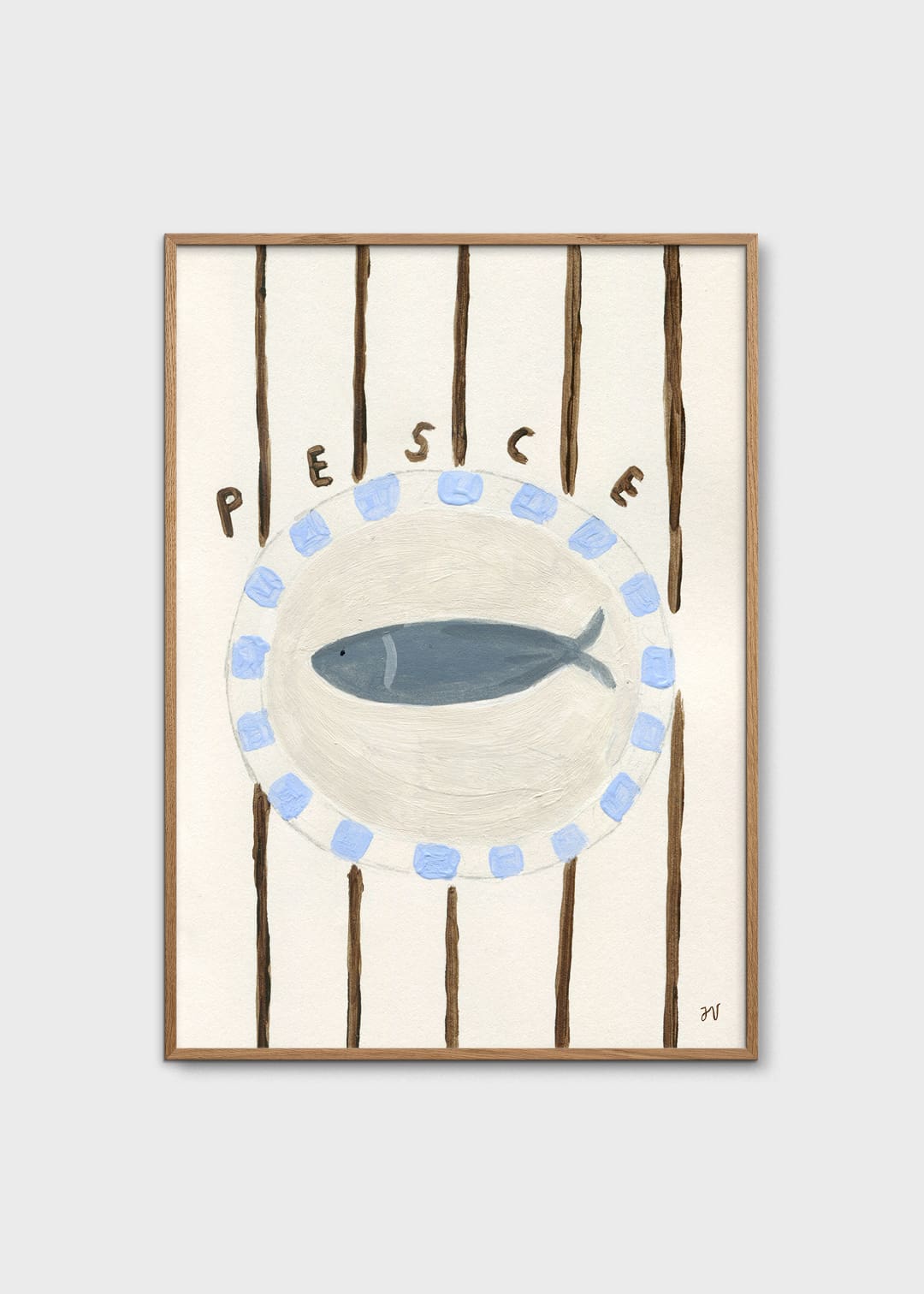 Isabelle Vandeplassche, Pesce Art Print - The Poster Club