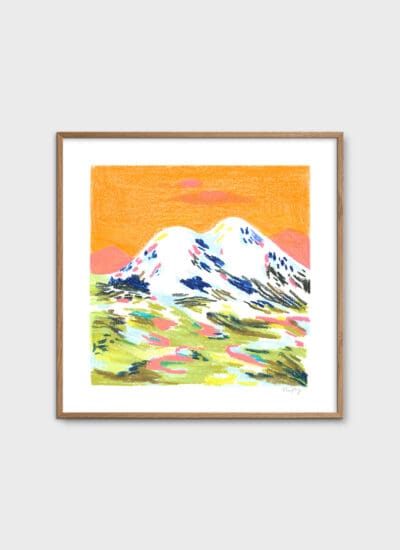 Orange Mountain by Nina Dissing