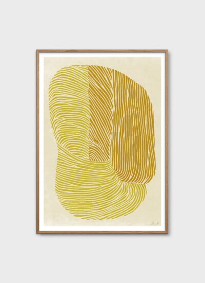 【THE POSTER CLUB】Green Ocean 50×70 Rebecca Hein, art print Green Ocean - The Poster Club