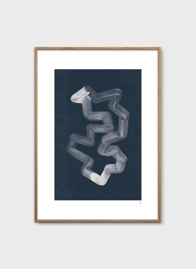 Tenna Elisabeth Studio 'Lineshape 02' - The Poster Club