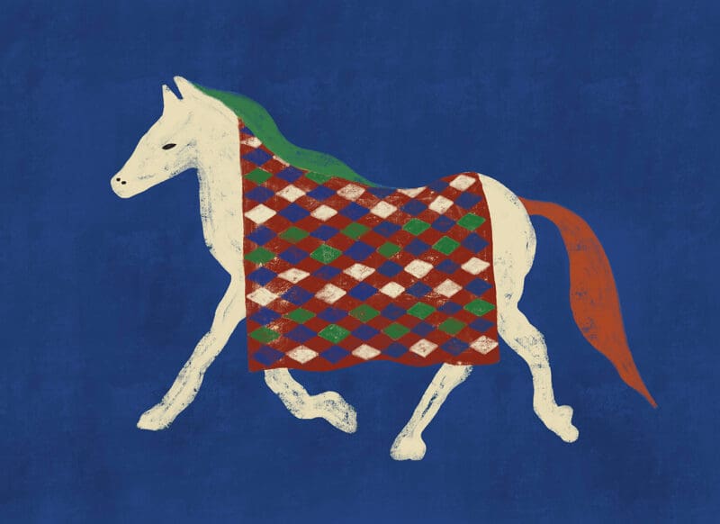 Lucrecia Rey Caro, Horse Geometri - The Poster Club