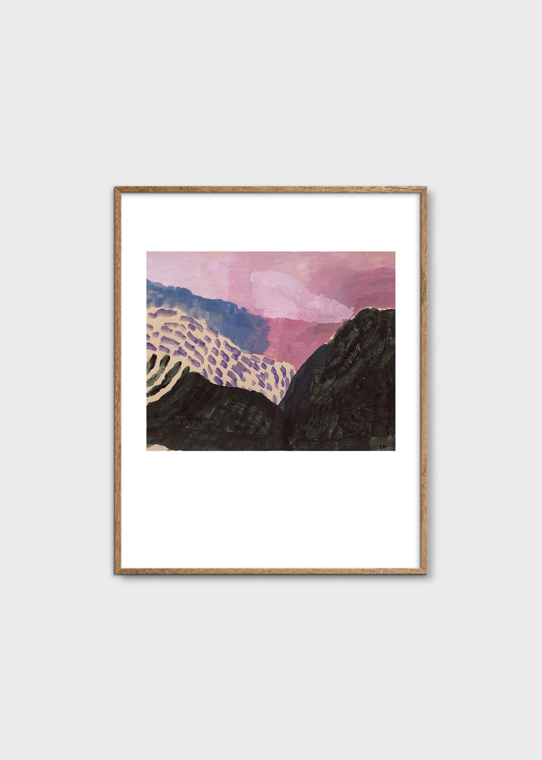 Fine Little Day, Landscape art print - The Poster Club